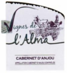 Cabernet d'Anjou rosé doux par Les Vignes de l'Alma 2010