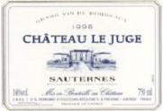 Sauternes Château Le Juge 2003