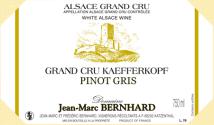 Pinot Gris Grand Cru Kaefferkopf J.M. Bernhard 2011