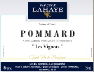 Magnum Pommard "Les Vignots" 2006 V. Lahaye